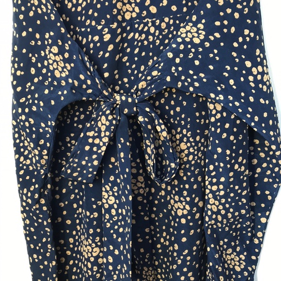 Tie-back printed shift dress - Picture 3 of 6